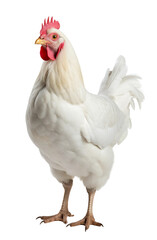 Fototapeta premium chicken isolated on white background