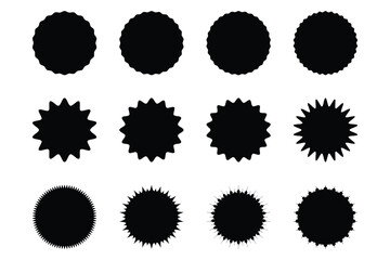 Emblem & Badge Logos Shape Pictogram Symbol Visual Illustration Set.