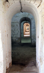Obraz premium Crimea. Kerch. Kerch fortress - a monument to fortification construction of the 19th century.