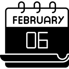 February 6 Icon