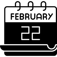 February 22 Icon