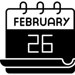 February 26 Icon
