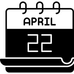 April 22 Icon