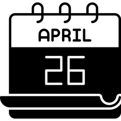 April 26 Icon