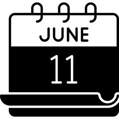 June 11 Icon