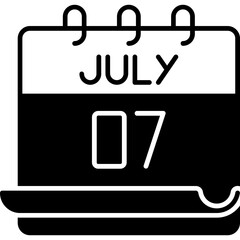 July 7 Icon