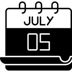 July 5 Icon