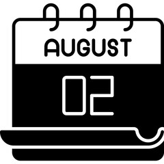 August 2 Icon