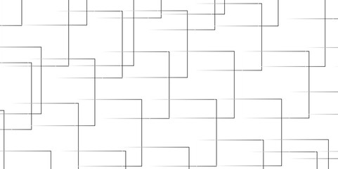 Abstract boxes background. Modern technology illustration with square mesh. Digital geometric abstraction with lines and points. Cube cell. Metal grid isolated on the white background. nervures