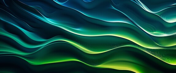 Obraz premium Vibrant Wavy Gradient Background for Presentations Generative AI