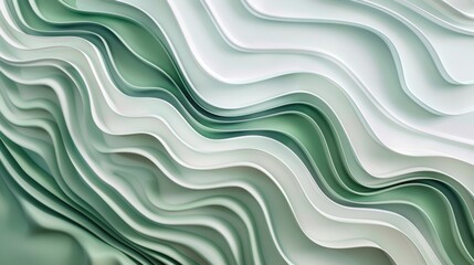 Wavy Lines Background for Presentation Generative AI