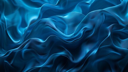 Obraz premium Futuristic Blue Background for Tech Presentations Generative AI