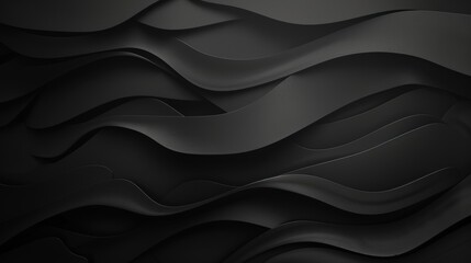 Obraz premium Modern Minimalist Black Background for Presentations Generative AI