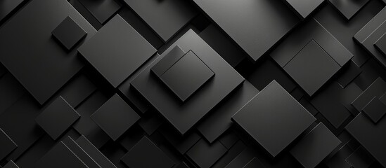 Modern Monochrome Wallpaper for Presentation Backgrounds Generative AI