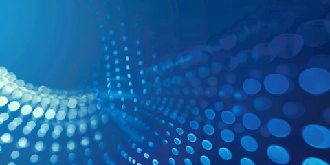 Stylish Blue Abstract Background for Presentations Generative AI