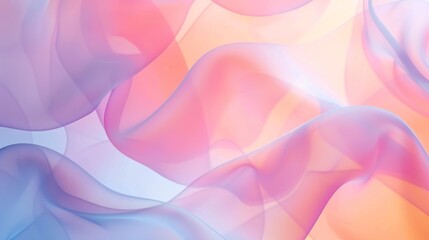 Soft Pastel Background for Presentations Generative AI