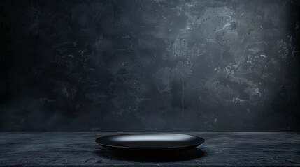 Empty Kitchen Table for Food Photography Generative AI