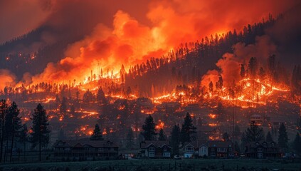 Emphasize the need for sustainable land management practices to reduce the risk of catastrophic wildfires in the future.