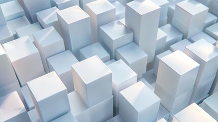 Obraz premium Modern Geometric Background for Presentations Generative AI