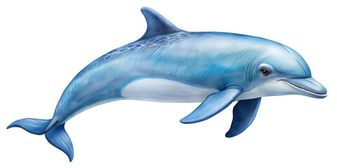Obraz premium dolphin on transparent background