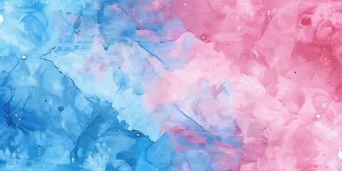 Close up of a vibrant blue and pink background, suitable for various design projects