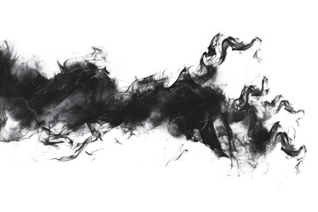 Abstract ink brush background