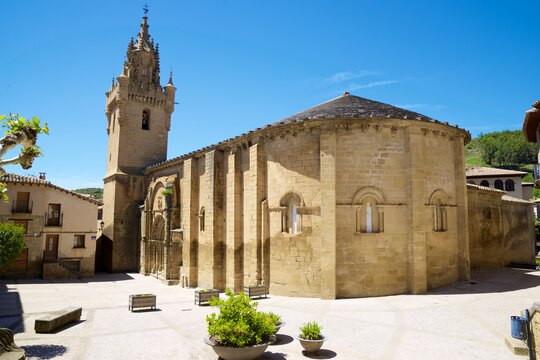 Santa Maria Church in Uncastillo, Spain