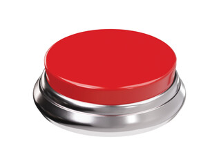 Button icon 3d render illustration