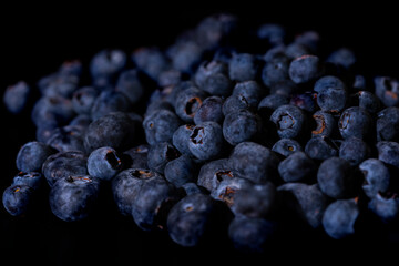 healthy and delicious blueberries
