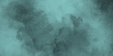 blue or mint green texture cloudy background, grungy blue stucco wall background in cold mood for web design, old and dusty blue grunge texture with cloudy grainy stains.	