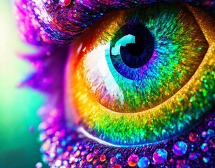 eye of the rainbow