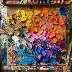 Vibrant stationery supplies and office essentials for creative projects. Explore pens, colorful pencils, canvases, paints, and decor items for hobbies and workspaces.