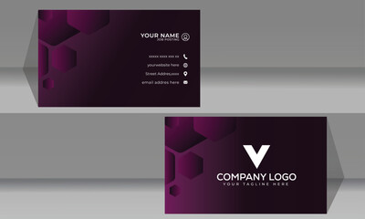 Fototapeta premium Business card for company branding official personal premium introduction communication corporate bulletin void grab logotype cyberspace modern as well as identity print symbol style