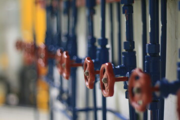 pipelines in power plant