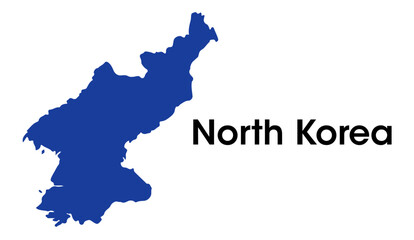 north korea map