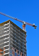 Monolithic construction site