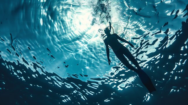Riveting freediving competition in crystalclear waters