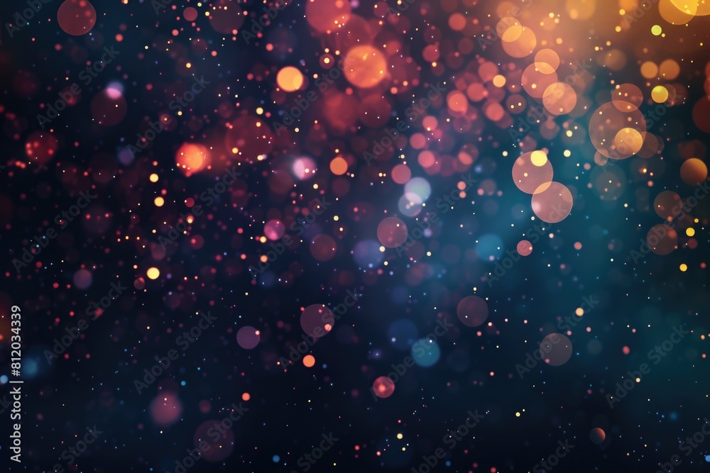 Poster Abstract blurry background with vibrant colors, suitable for various design projects