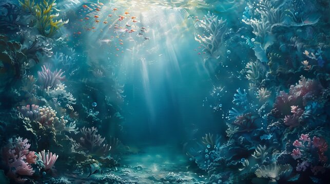 The deep sea is a mysterious and fascinating place, full of wonder and beauty