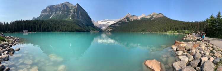 Obraz premium Lake Louise Panorama