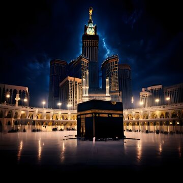 Holu Kabba at Night