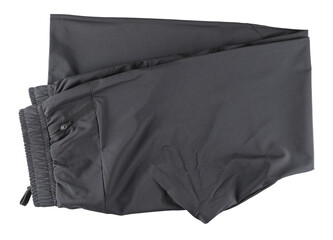 Men's trousers isolated on white, clipping path