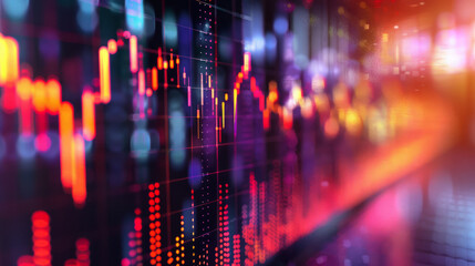 An illustration on a financial theme. Bond market alert