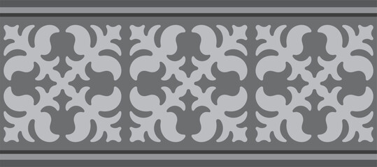 Безымянный-1Strip of plant patterns. Ethno style. Kazakh ornaments. Horizontal patterned design. Traditional patterns of Kazakhs. Ancient Turkic ornaments. Traditions of Kazakhstan. Decorative art of 
