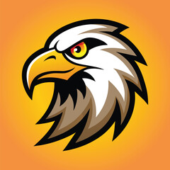 Eagle mascot logo eagle vector illustration