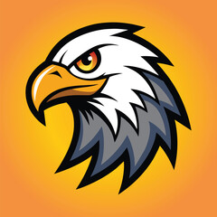 Eagle mascot logo eagle vector illustration