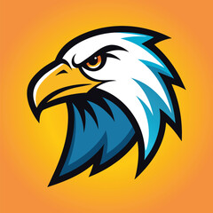Eagle mascot logo eagle vector illustration