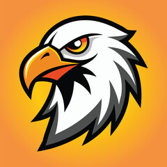 Eagle mascot logo eagle vector illustration