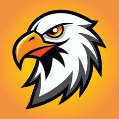 Eagle mascot logo eagle vector illustration