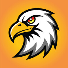 Eagle mascot logo eagle vector illustration